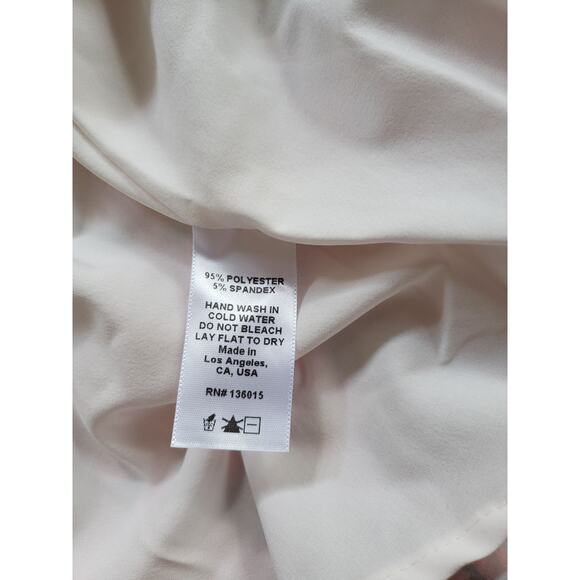 Revolve Naven Jackie Kaleidoscope Fit & Flare Floral Rose Pink Dress Women 4 - Picture 11 of 11